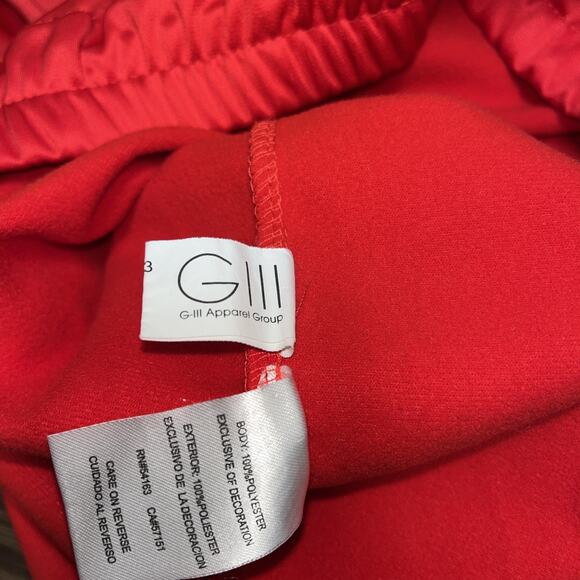 Vintage 90s G-III Cincinnati Reds MLB Full Zip Jacket Mens Red/Black Size Medium - Picture 8 of 10